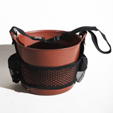 The Bowwa® Bucket System in Rusty Red (Round)