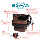 The Bowwa® GEAR BOX in Rusty Red