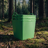 43L Square Heavy-Duty Tub – Alpine (3-Pack Bundle)