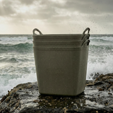 43L Square Heavy-Duty Tub - Storm (3-Pack Bundle)