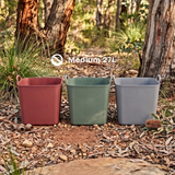 Bowwa® 27L Heavy-Duty Recycled Utility Tub - 3 Pack