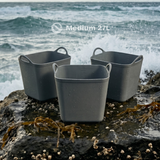 Bowwa® 27L Heavy-Duty Recycled Utility Tub - 3 Pack
