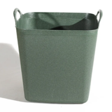 Bowwa® 43L Square Heavy-Duty Tub – Seagrass (3-Pack Bundle)