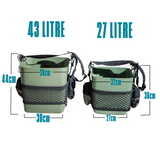 Bowwa® GEAR BOX in Garden Green (LARGE 43L)