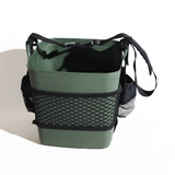 The Bowwa® Bucket System in Garden Green (LARGE 43L, SQUARE)