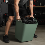 43L Square Heavy-Duty Tub - Storm (3-Pack Bundle)